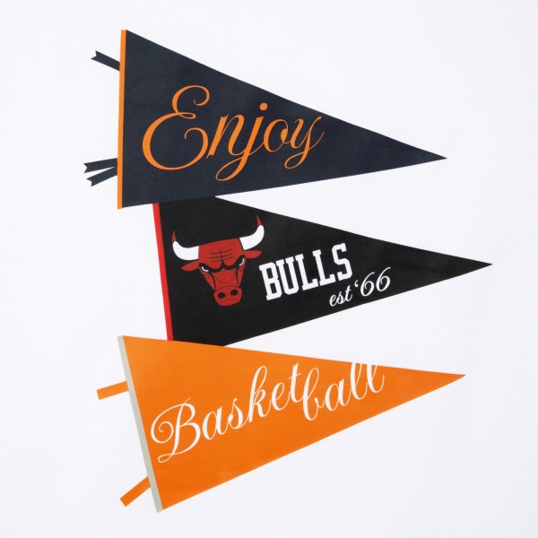 Футболка Unisex Chicago Bulls Enjoy Basketball White Hoop Enthusiast Capsule Collection