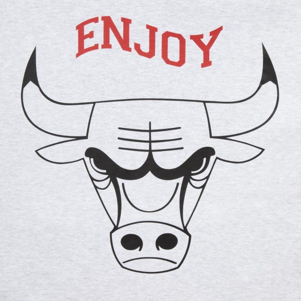Толстовка Unisex Enjoy Basketball x Chicago Bulls Heather Gray Hoop Enthusiast Capsule Collection