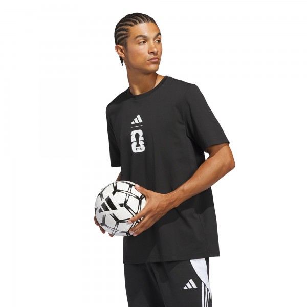 adidas 2026 FIFA World Cup Official Graphic T-Shirt - Black