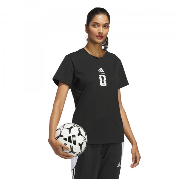 adidas Wo2026 FIFA World Cup Official Graphic T-Shirt - Black