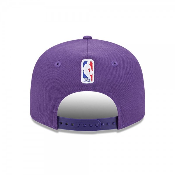 Бейсболка Los Angeles Lakers New Era Purple Jersey Hook Statement Edition 9FIFTY Snapback