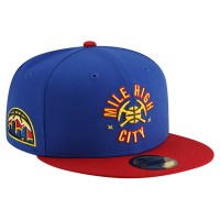 Бейсболка Denver Nuggets New Era Blue Statement Edition Jersey Hook 59Fifty