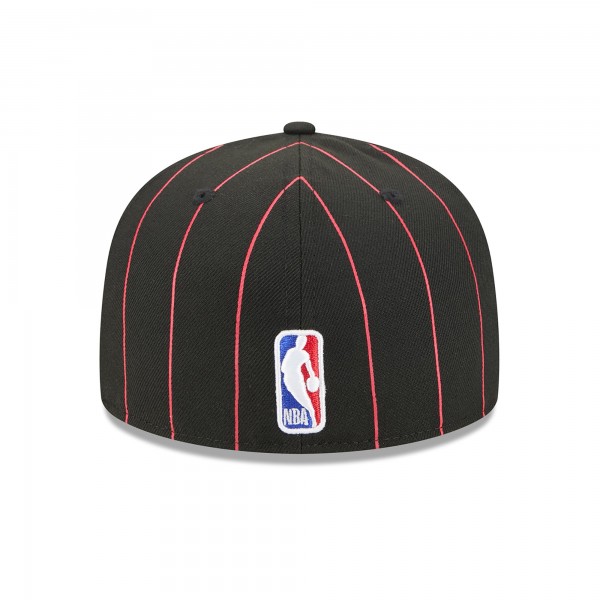 Бейсболка Chicago Bulls New Era Black Jersey Hook Statement Edition 59FIFTY