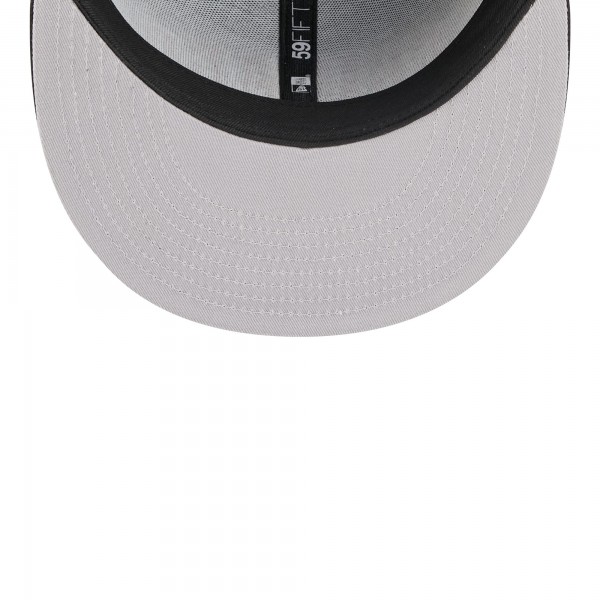 Бейсболка Chicago Bulls New Era Black Jersey Hook Statement Edition 59FIFTY