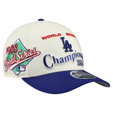 Бейсболка Los Angeles Dodgers New Era Cream/Royal World Series 9FORTY M-Crown A-Frame