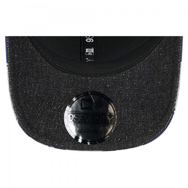 Бейсболка Los Angeles Dodgers New Era Denim/Royal Aztec Denim 9SEVENTY