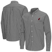Рубашка Miami Heat Antigua Black Ellis Woven Tri-Blend