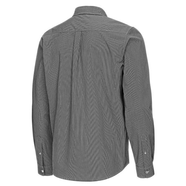 San Antonio Spurs Antigua Black Porter Woven Long Sleeve Button-Down Shirt