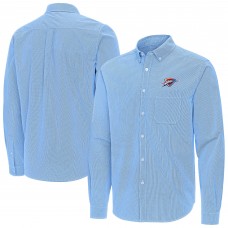 Рубашка Oklahoma City Thunder Antigua Powder Blue Porter Woven