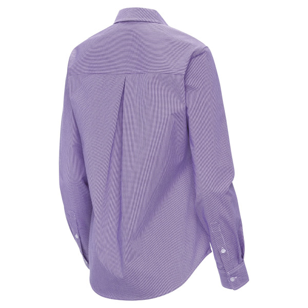 Женская рубашка с длинным рукавом Charlotte Hornets Antigua Purple Porter Woven