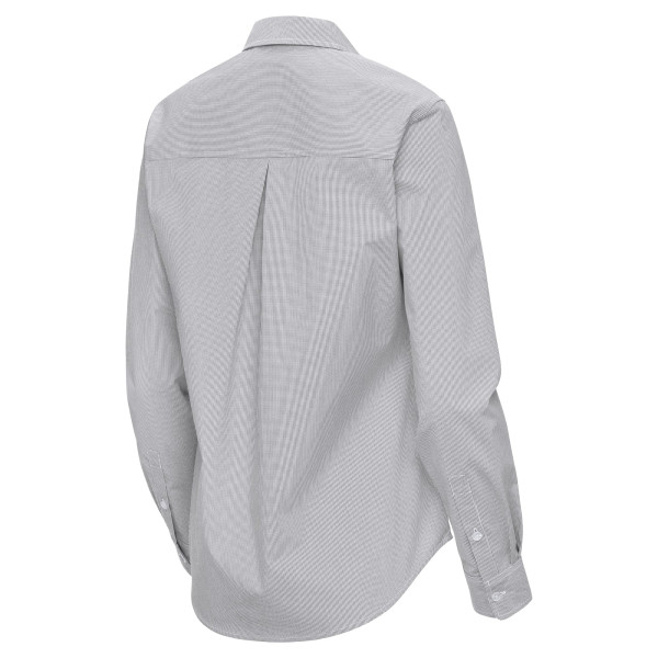 Женская рубашка с длинным рукавом Charlotte Hornets Antigua Gray Porter Woven