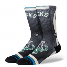 Milwaukee Bucks Stance 2025/26 Statement Edition Crew Socks