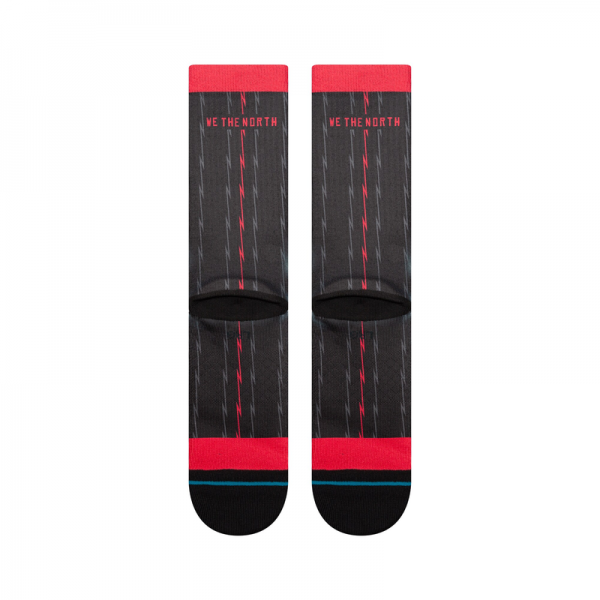 Toronto Raptors Stance 2025/26 Statement Edition Crew Socks
