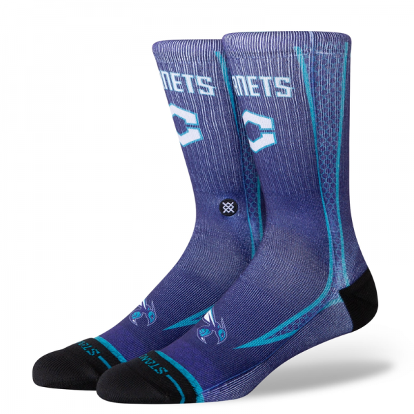 Charlotte Hornets Stance 2025/26 Statement Edition Crew Socks
