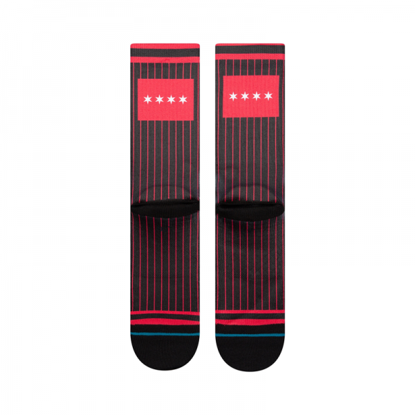 Chicago Bulls Stance 2025/26 Statement Edition Crew Socks