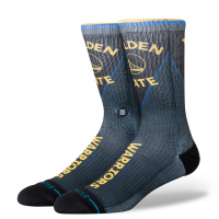 Golden State Warriors Stance 2025/26 Statement Edition Crew Socks