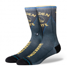 Golden State Warriors Stance 2025/26 Statement Edition Crew Socks