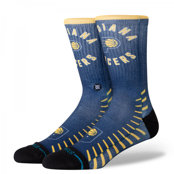 Indiana Pacers Stance 2025/26 Statement Edition Crew Socks