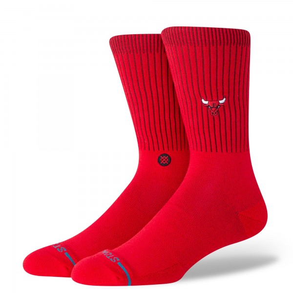 Unisex Chicago Bulls Stance Badged Crew Socks