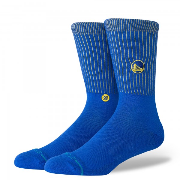 Unisex Golden State Warriors Stance Badged Crew Socks