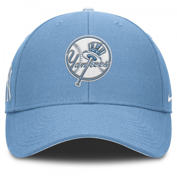 Бейсболка New York Yankees Nike Light Blue Rise Dri-Fit