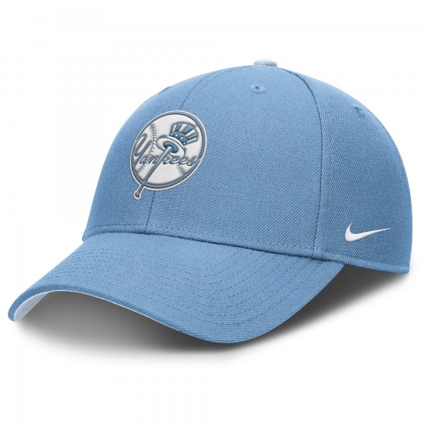 Бейсболка New York Yankees Nike Light Blue Rise Dri-Fit