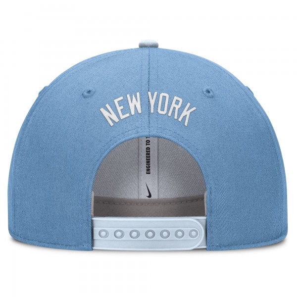 Бейсболка New York Yankees Nike Light Blue Rise Dri-Fit