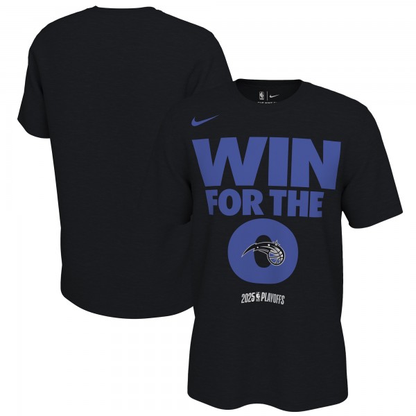 Футболка Unisex Orlando Magic Nike Black 2025 NBA Playoffs On-Court Mantra
