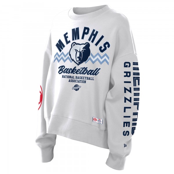 Memphis Grizzlies New Era Wo2025/26 City Edition Sweatshirt - White