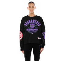 Sacramento Kings New Era Wo2025/26 City Edition Sweatshirt - Black