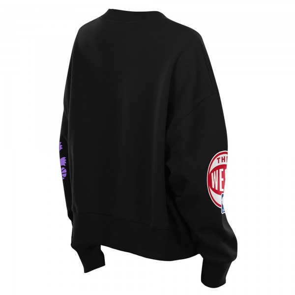 Sacramento Kings New Era Wo2025/26 City Edition Sweatshirt - Black