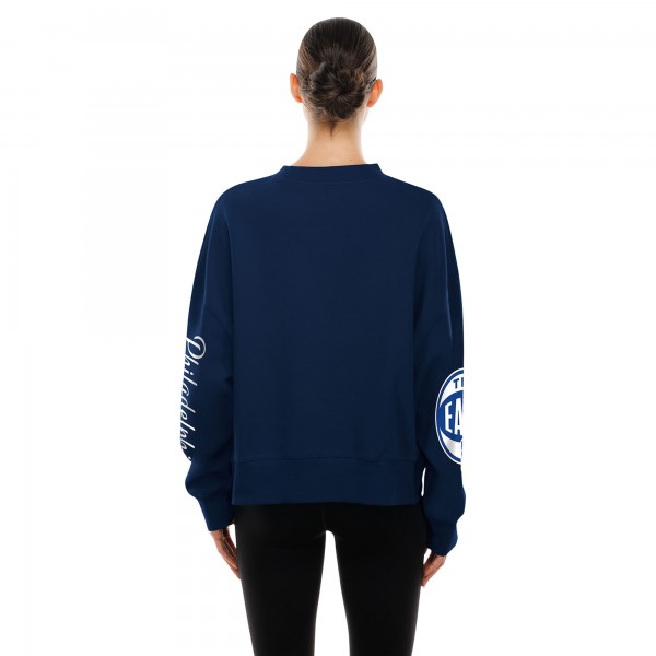 Philadelphia 76ers New Era Wo2025/26 City Edition Sweatshirt - Navy