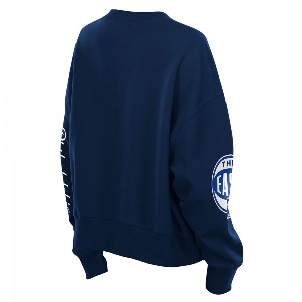 Philadelphia 76ers New Era Wo2025/26 City Edition Sweatshirt - Navy