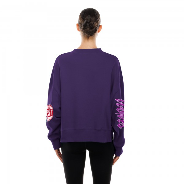 Minnesota Timberwolves New Era Wo2025/26 City Edition Sweatshirt - Purple