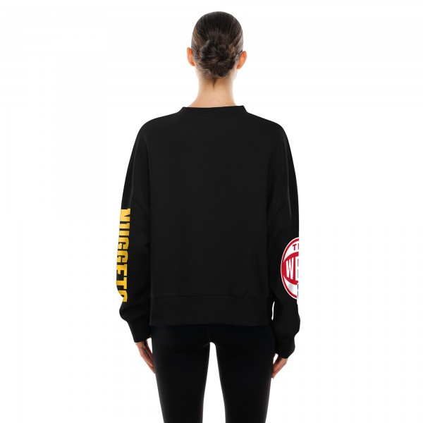 Denver Nuggets New Era Wo2025/26 City Edition Sweatshirt - Black