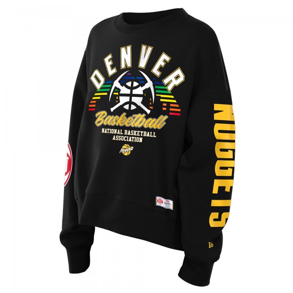 Denver Nuggets New Era Wo2025/26 City Edition Sweatshirt - Black