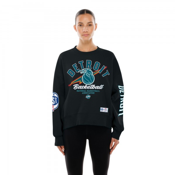 Detroit Pistons New Era Wo2025/26 City Edition Sweatshirt - Black