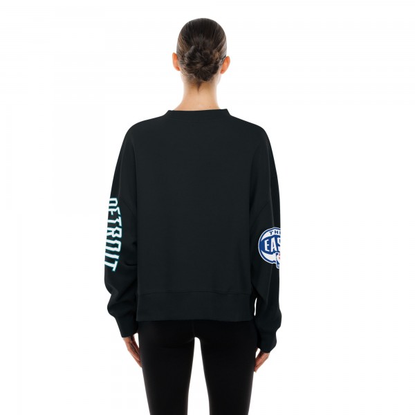 Detroit Pistons New Era Wo2025/26 City Edition Sweatshirt - Black