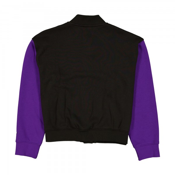 Куртка на кнопках Los Angeles Lakers New Era Wo2025/26 City Edition Fleece - Purple/Black