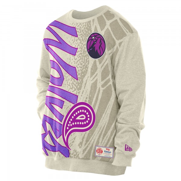 Кофта Minnesota Timberwolves New Era 2025/26 City Edition - Tan