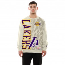 Los Angeles Lakers New Era 2025/26 City Edition Sweatshirt - Tan