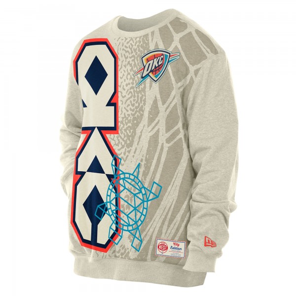 Кофта Oklahoma City Thunder New Era 2025/26 City Edition - Tan