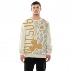 Boston Celtics New Era 2025/26 City Edition Sweatshirt - Tan