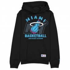 Miami Heat New Era 2025/26 City Edition Fleece Hoodie - Black