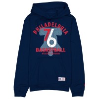 Philadelphia 76ers New Era 2025/26 City Edition Fleece Hoodie - Blue