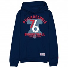 Philadelphia 76ers New Era 2025/26 City Edition Fleece Hoodie - Blue