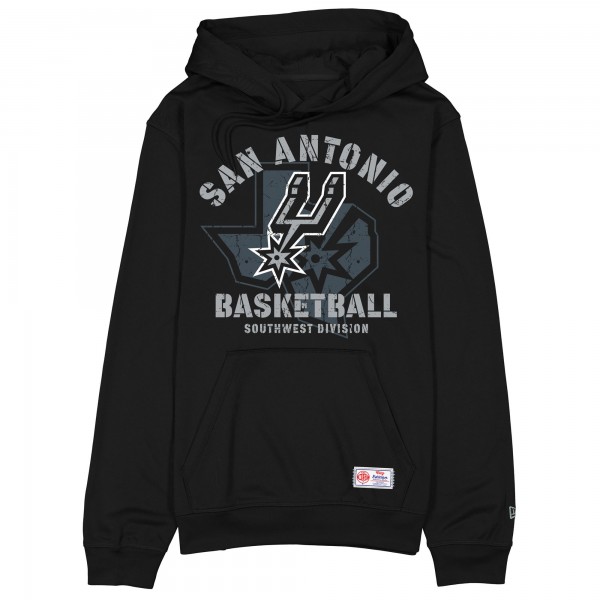 San Antonio Spurs New Era 2025/26 City Edition Fleece Hoodie - Black