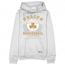 Boston Celtics New Era 2025/26 City Edition Fleece Hoodie - White