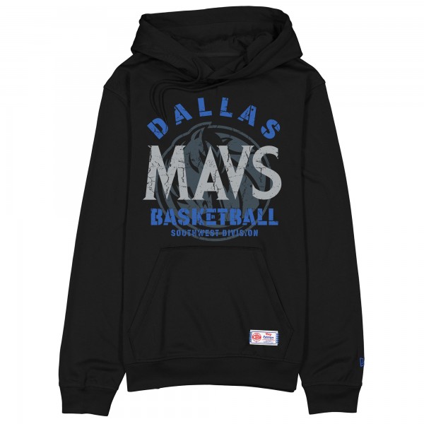 Dallas Mavericks New Era 2025/26 City Edition Fleece Hoodie - Black
