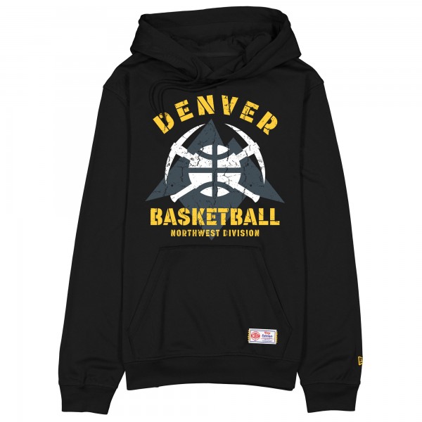 Denver Nuggets New Era 2025/26 City Edition Fleece Hoodie - Black